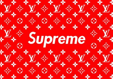 supreme louis vuitton poster